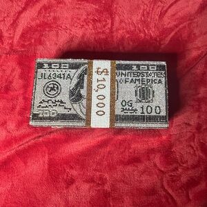 Beaded Money Clutch